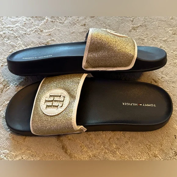Tommy Hilfiger Danaa Sport Slides - Picture 2 of 4